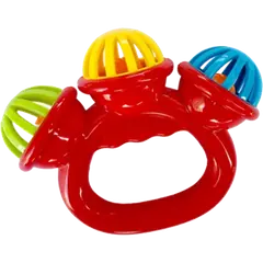 Baby Hand bell Teether With Jhunjhuni - 1 Pcs - Rokomari